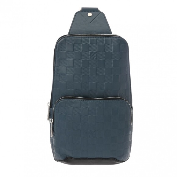 Louis Vuitton Handbags - Louis Vuitton Damier Infini Black Avenue Sling Bag Orion Canvas Body